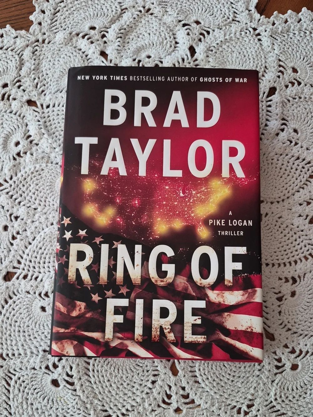 💚3/$20 Book - "Ring of Fire" by Brad Taylor (2017)